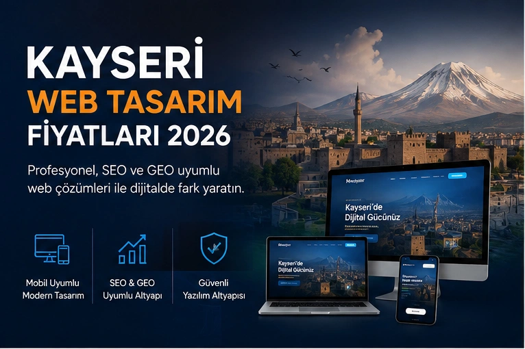 Kayseri Web Tasarım Fiyatları