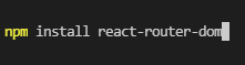 React
Projesine Kütüphane Ekleme