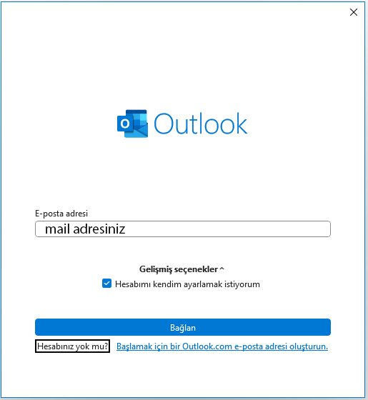 Yandex Mail Kurulumu