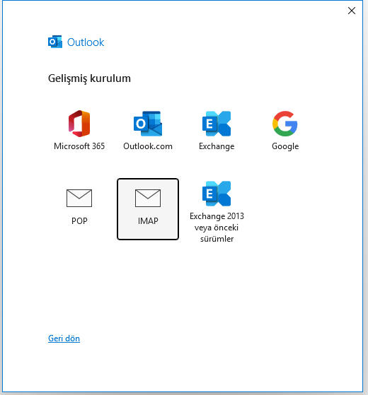 Yandex Mail Kurulumu